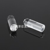 透明石英玻璃棒 圆柱搅拌棒石英半圆棒耐高温 光纤高纯导光棒