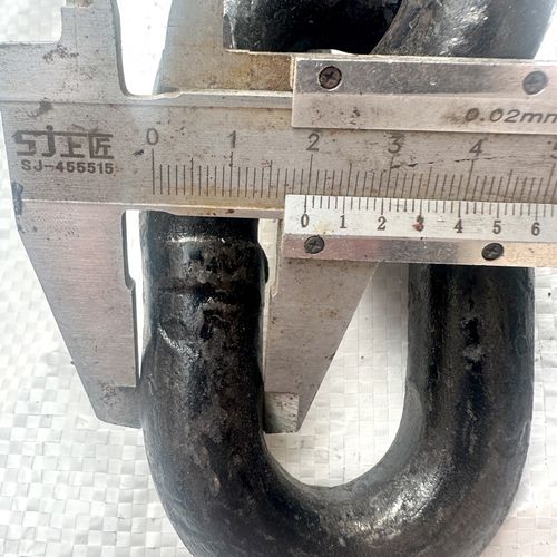 工程自卸渣土车后门锁钩专用高强度铁锰钢链条自动锁钩加粗拉链