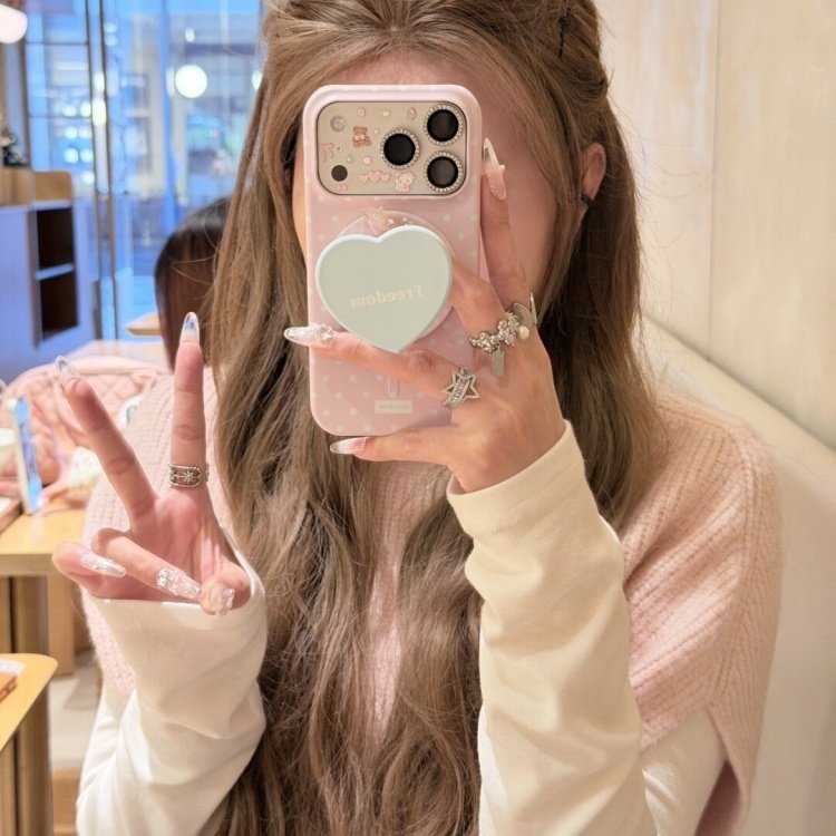 ins风韩系爆款可爱适用iphone17promax苹果17Pro全包爆款防摔手机壳iPhone16个性高级感14网感16Promax保护套,3C数码配件,手机保护套/壳,淘宝优惠券,粉丝福利购,淘宝优惠卷