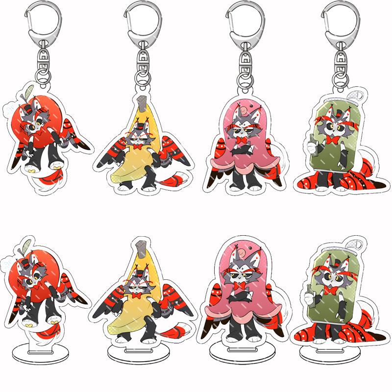 动漫周边狱客栈亚克力钥匙扣帅猫哈斯克Husk挂件地收藏摆件装饰品