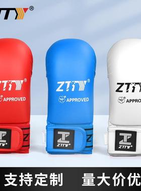ZTTY空手道护具大拇指防护加厚款专业空手道护手成人儿童护手