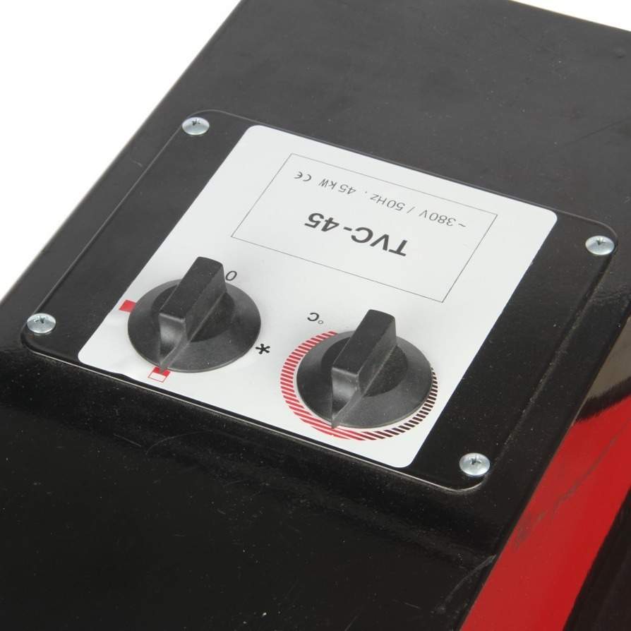 HG恒固工业取暖器厂房大棚工地大功率大风量暖风机45千瓦热风机