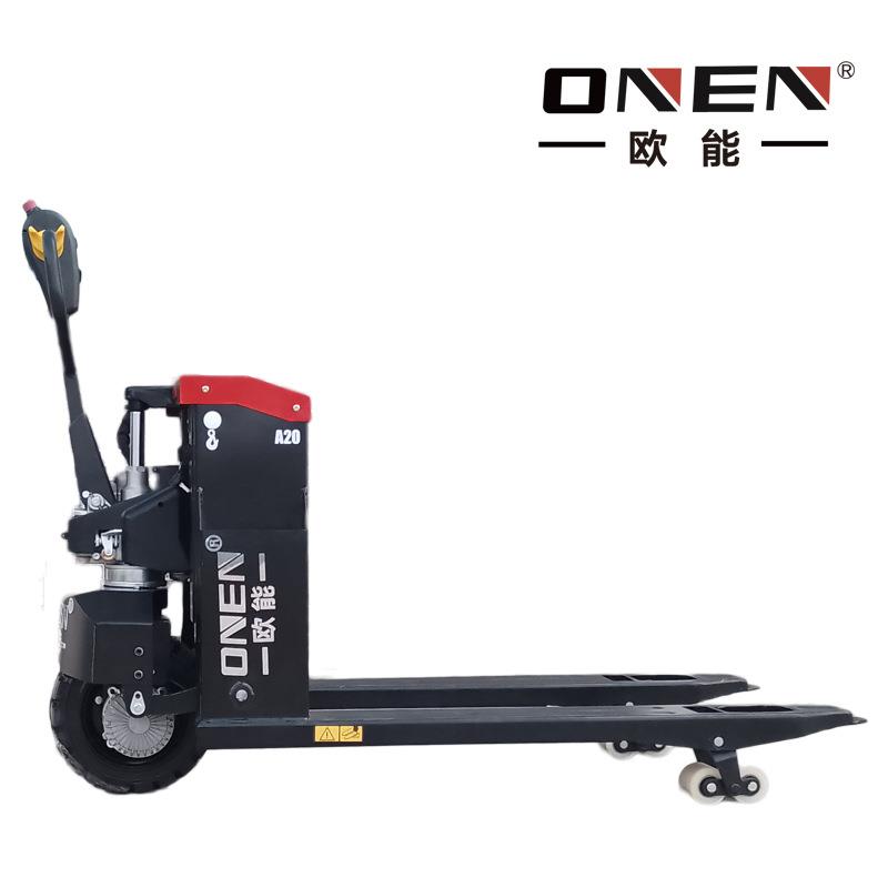 欧能全电动搬运车3吨电动地牛拉货车托盘装卸全电动液压搬运车