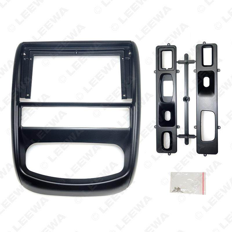 适用10-14款雷诺Duster达斯特安卓大屏机导航套框影音改装面板9寸