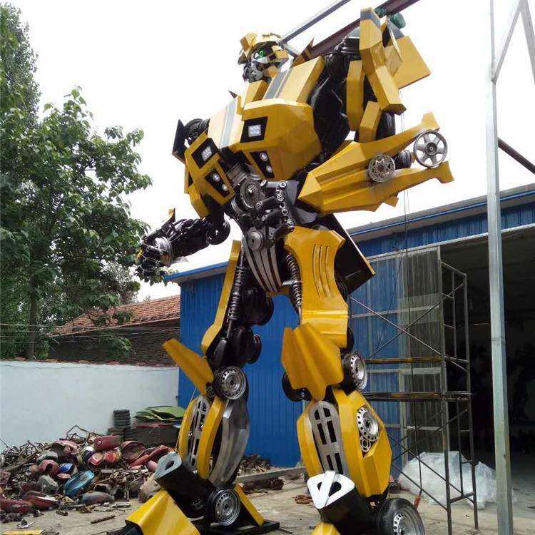常年供应庆典开业大型机器人雕塑承接变形金刚模型雕塑摆件
