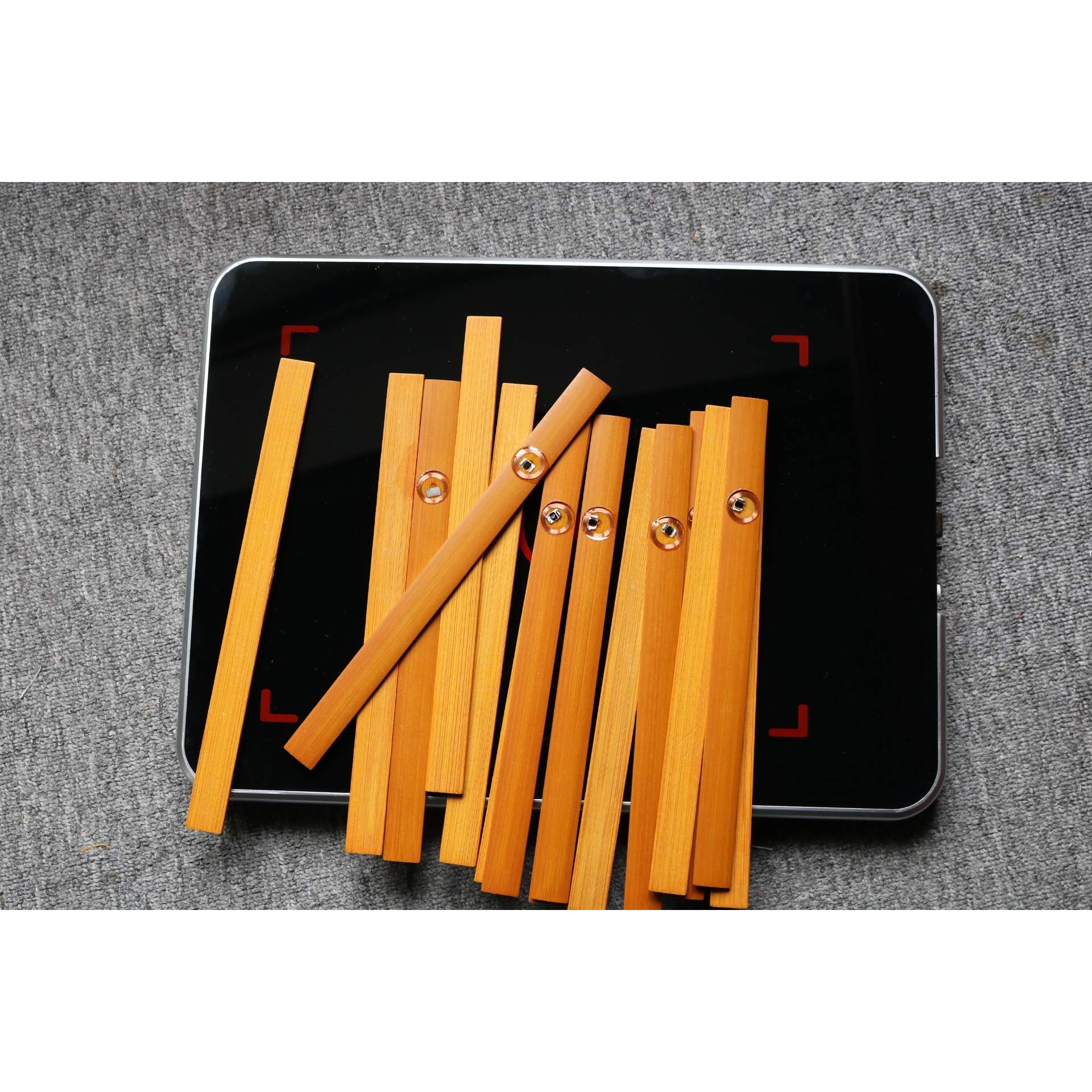 RFID智能餐盘自助结算台餐盘批量读卡器智慧点餐台读卡器批量读取