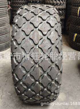 供应瑞耐得23.1-26 R-3菠萝花纹 16层级压路机轮胎 工程机械轮胎