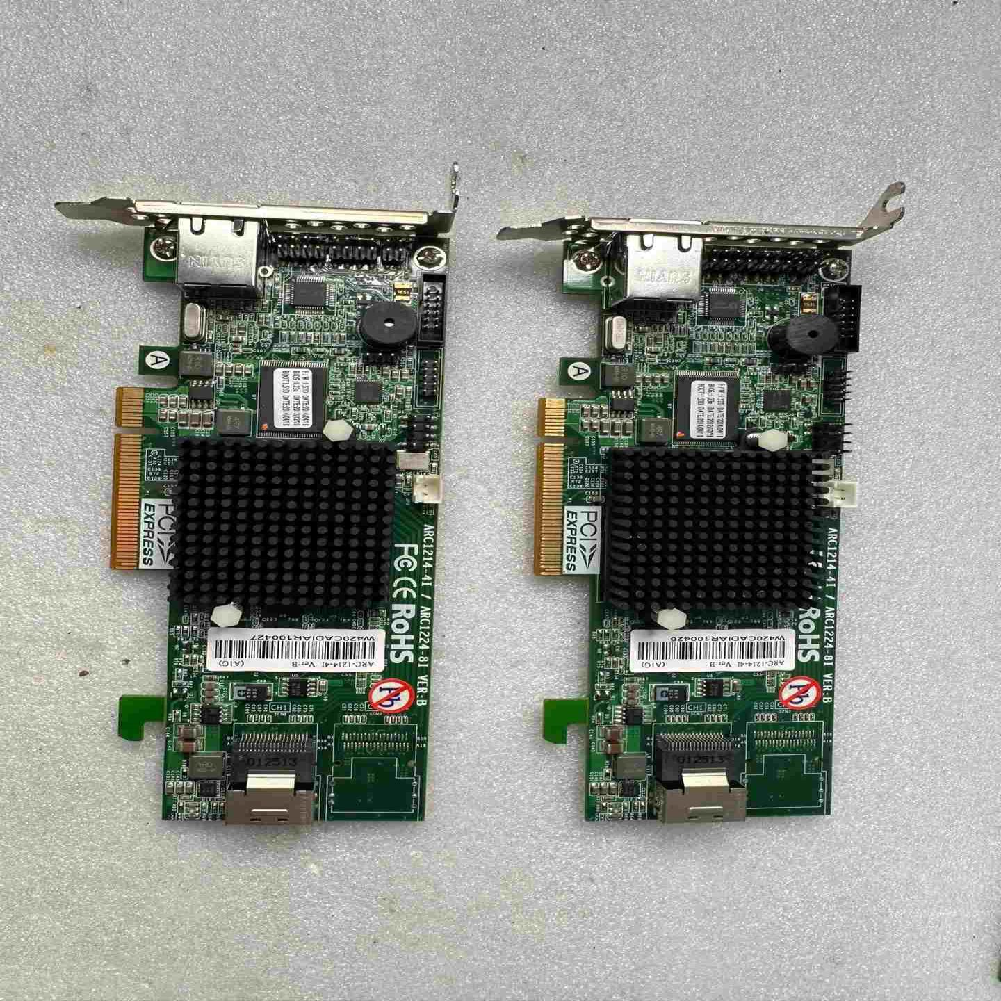 areca ARC 1214-4i / ARC 1224-8（耶耶电子）