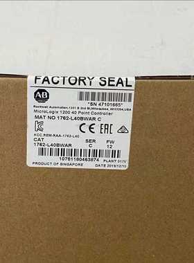 1762-L40BWAR 未拆封现货 标价（崽载电子）