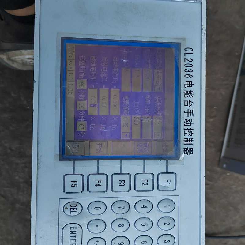 科陆电子CL2036电能台手动控制器  品貌如图  设备上拆【侨报商