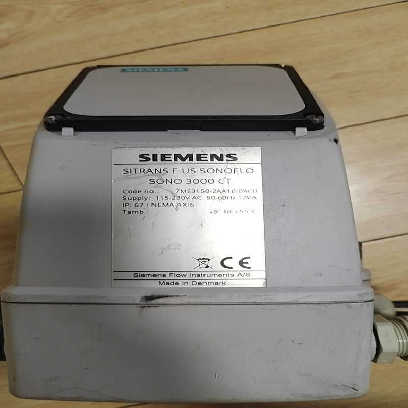 议价西门子流量计SO NO  3000CT，二手拆机，议价出售