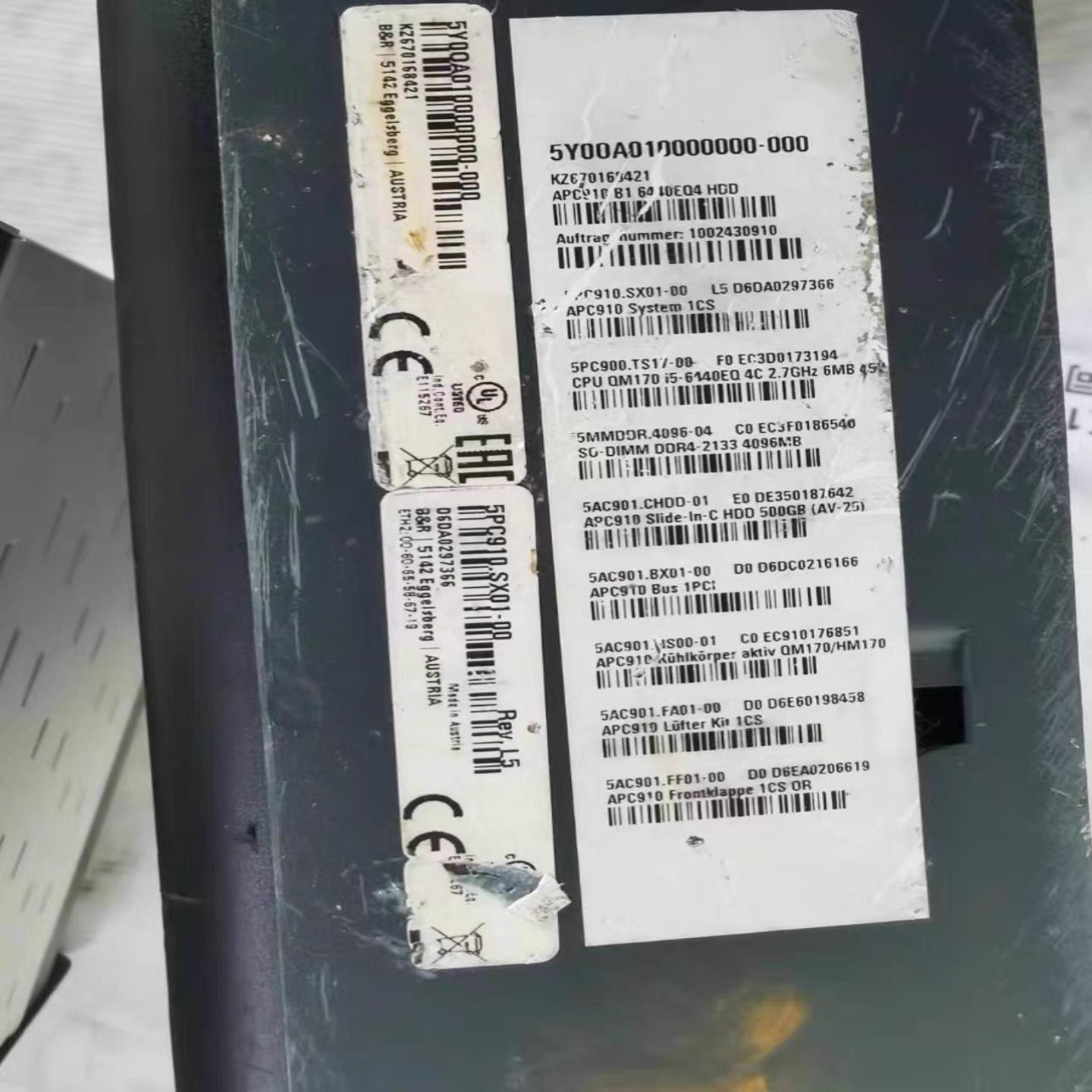 工控机5PC910.SX01-00 议价~询价