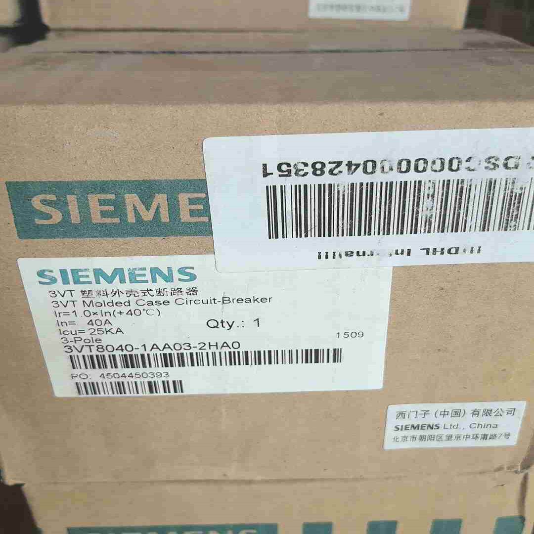 3VT8040-1AA03-2HA0断路器40A ~询价