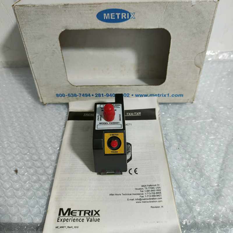METRIX迈确震动变送器转速变送器TXR5521-72~议价