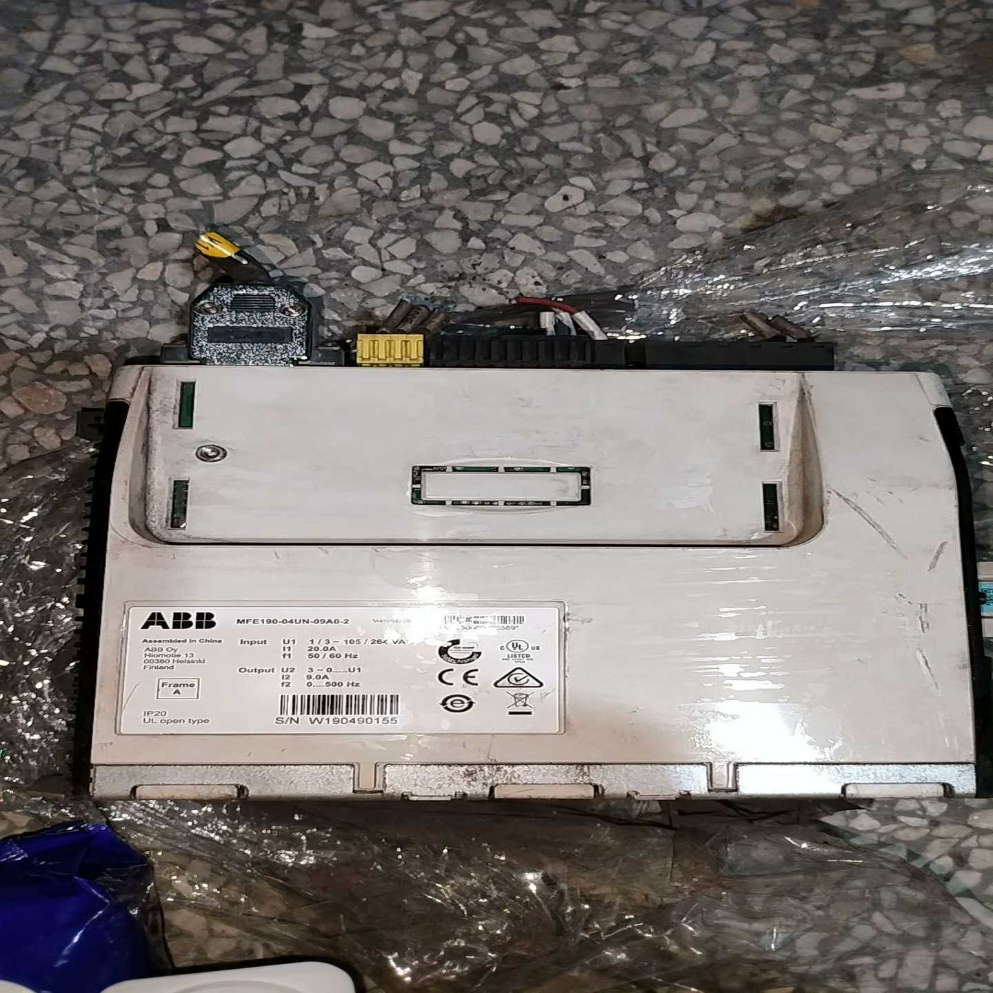 ABB伺服驱动器MFE190－04UN-09A0-2拆机十几--议价商品