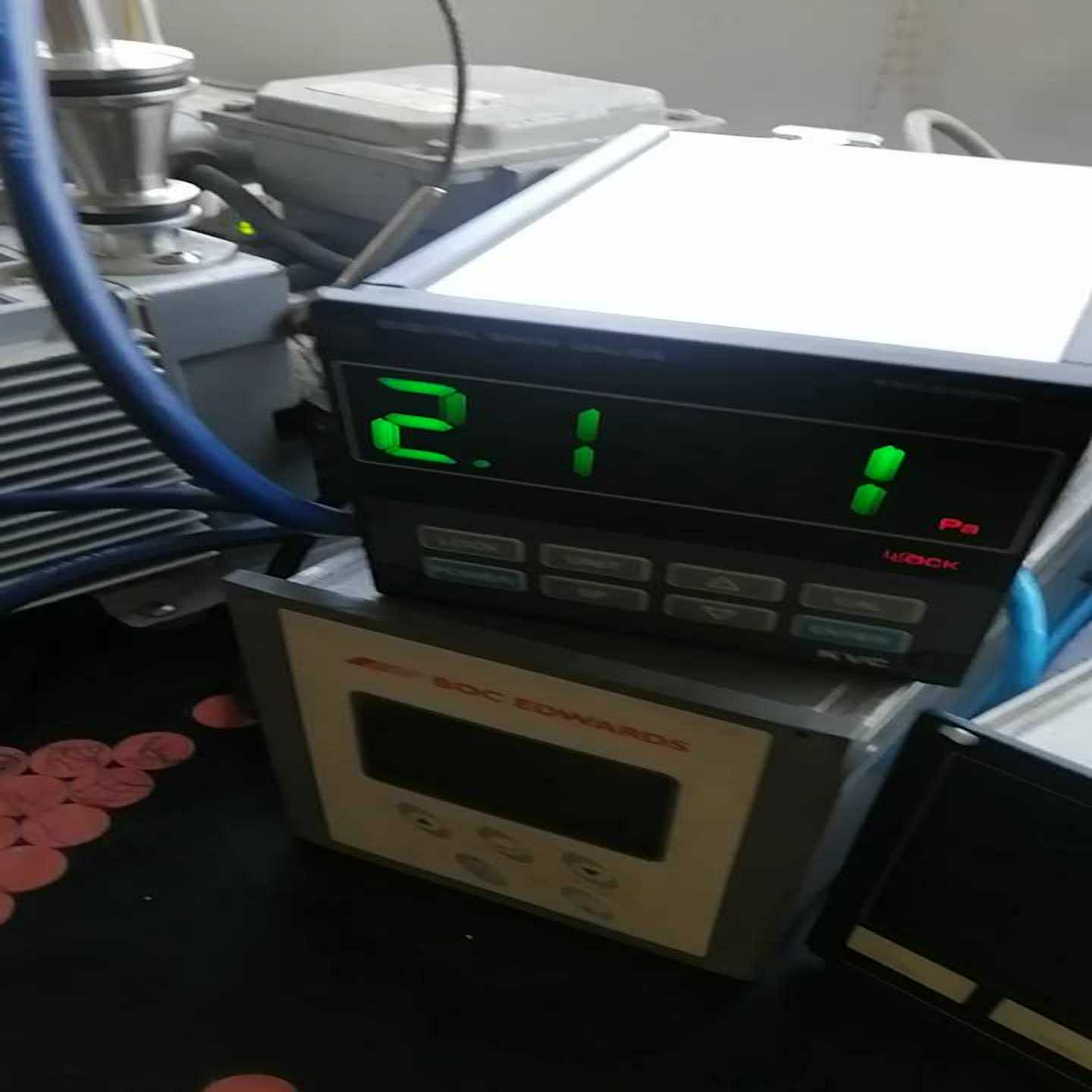 出售韩国KVC400-S真空计全套包好，显示器KVC2300--议价商品