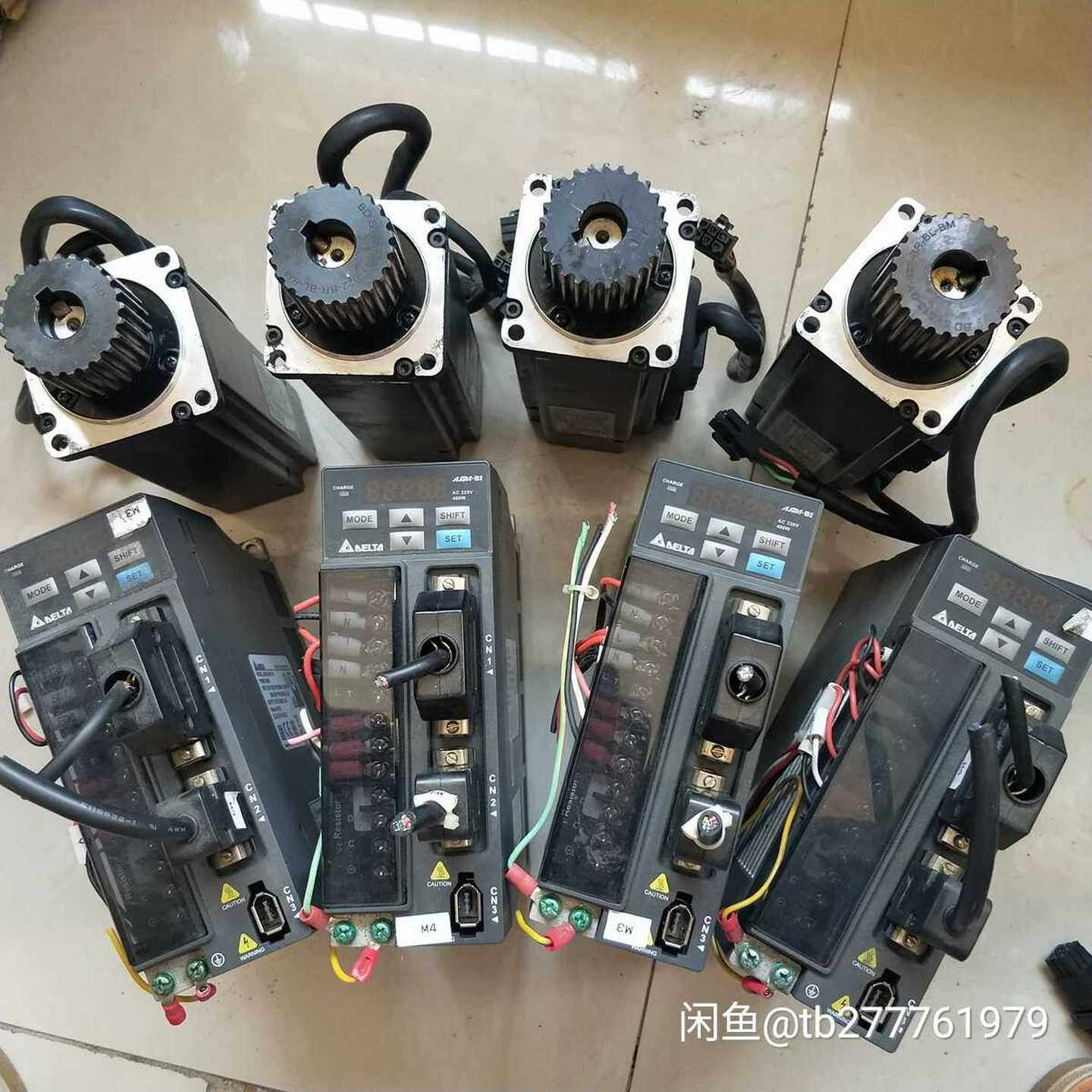 台达B2 400W伺服套装ASD-B2-0421-B+ECM（电子设备）