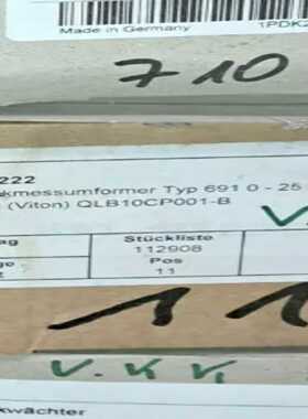 Druek Typ 691 0-25bar QLB10CP0~询价