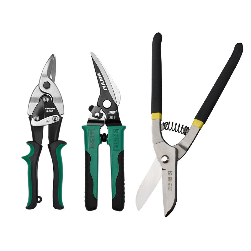 剪铁皮的专用剪刀工业用剪子铝扣板轻钢龙骨强力航空剪铝合金