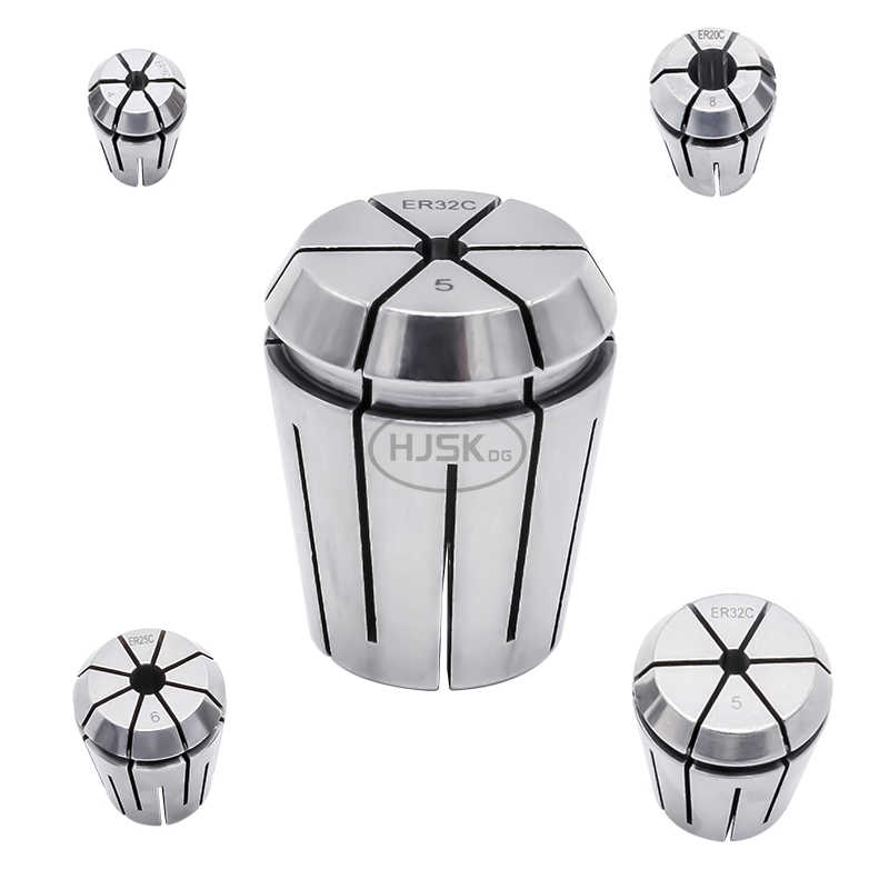 止水筒夹ERC11/16/20/25/32/机械式止水夹头/嗦嘴 中心出水不