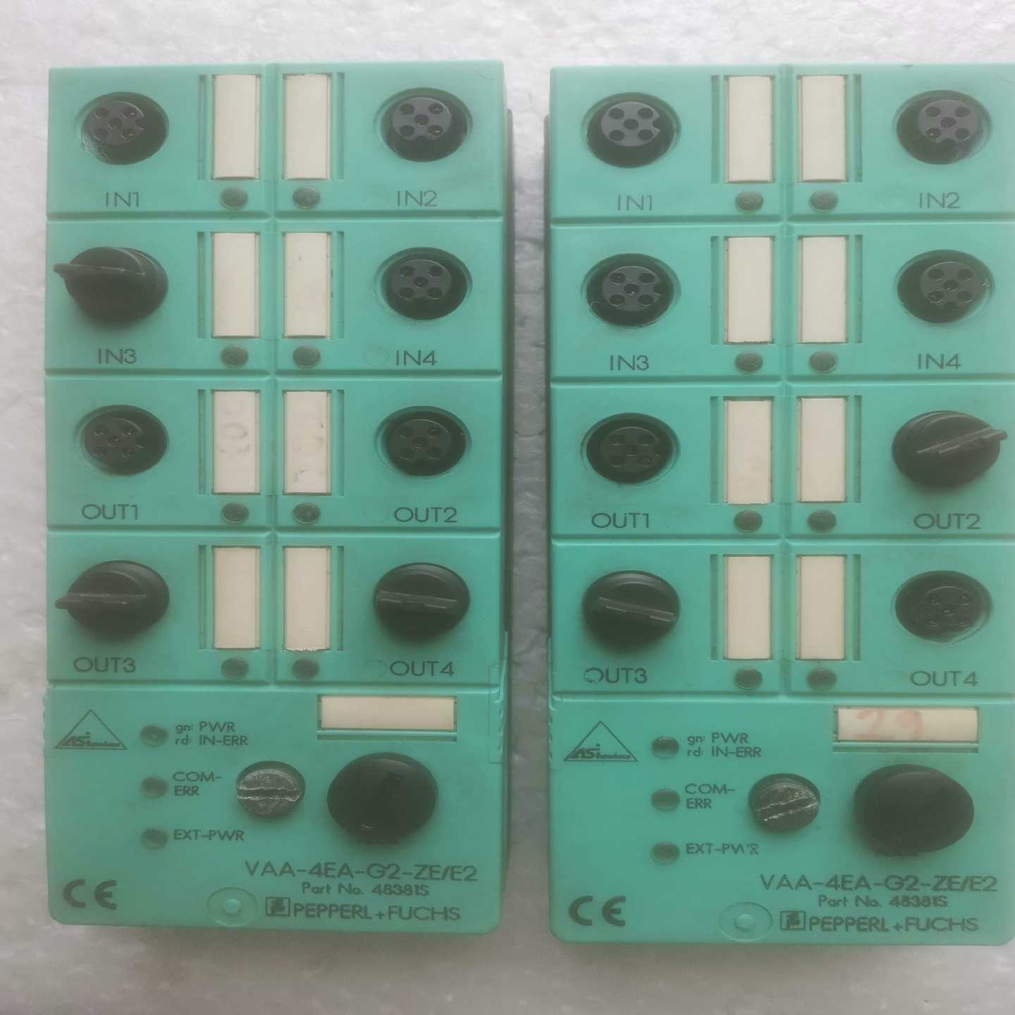 倍加福VAA-4EA-G2-ZE/E2模块，拆机设备，功能正【鑫鑫商铺】