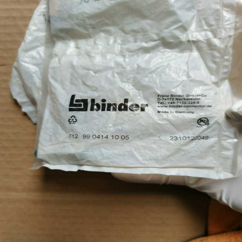未拆封德国宾德5孔母插头binder712接头71299（七云设备）