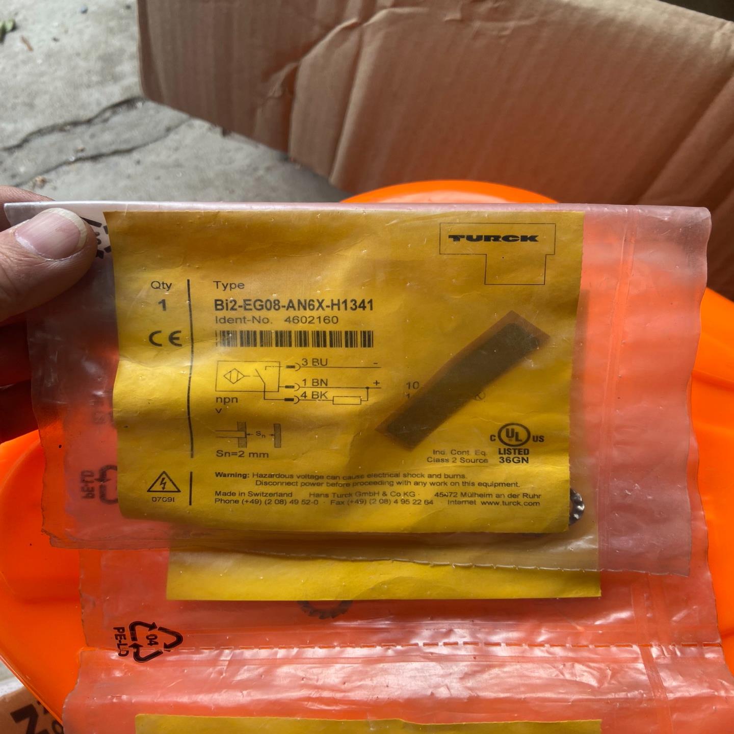 图尔克Bi2-EG08-AN6X-H1341，接询价