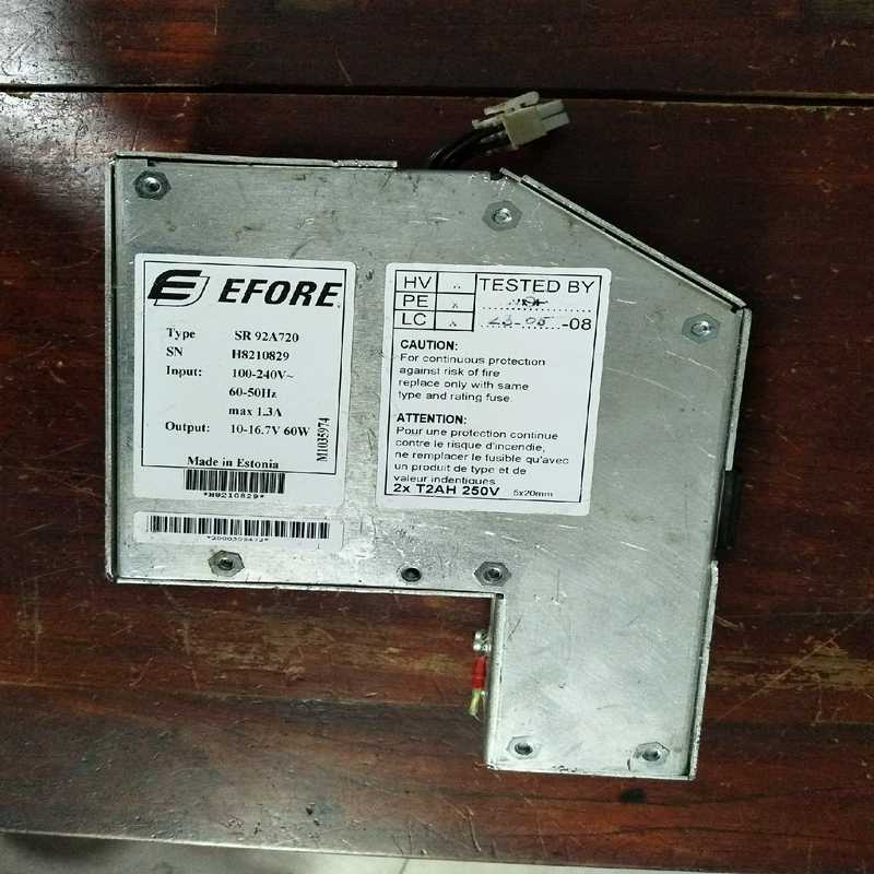 EFORE 安伏 SR92A720  H8210829电源【落红设备】