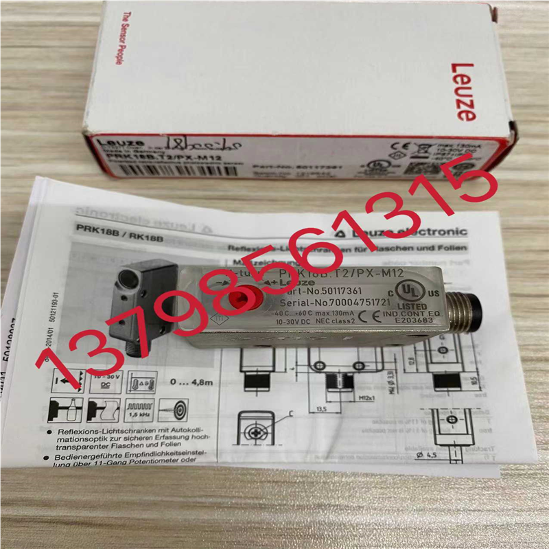 Leuze 劳易测 传感器 PRK18BT2PX-M12 原装现货议价
