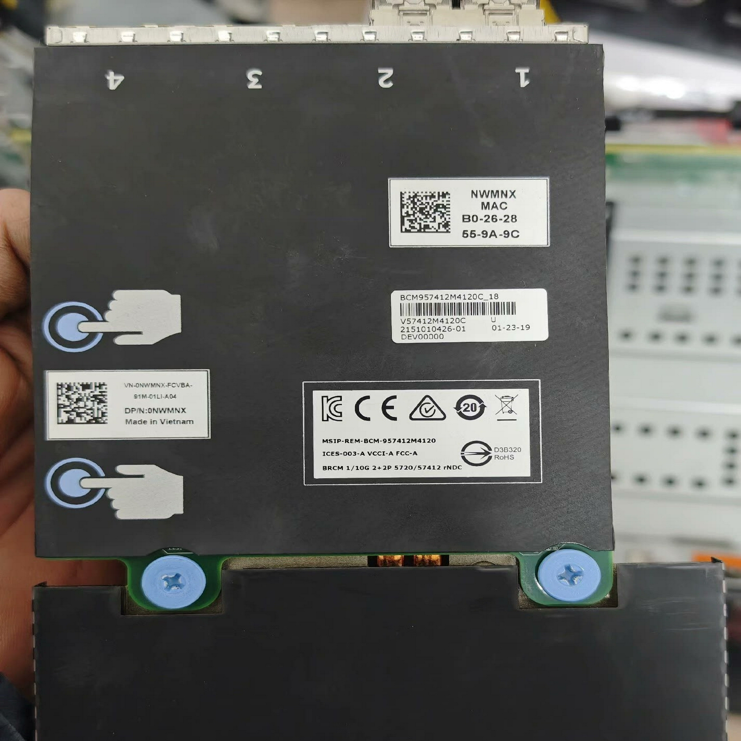 DELLBCM57412BCM5720双口万兆光纤网卡议价