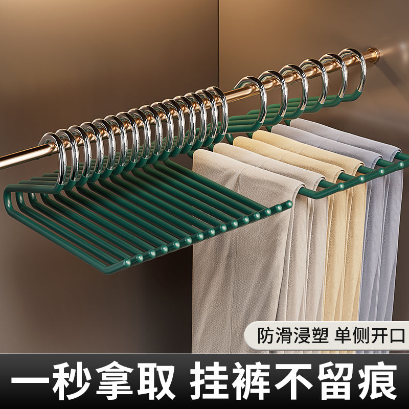 鹅型裤架衣柜内置挂裤子专用衣架z字裤夹家用裤挂撑收纳架子