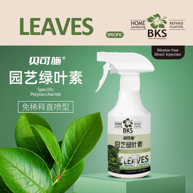 贝可施园艺绿叶素植物花卉通用型营养液生根壮苗绿叶抗病