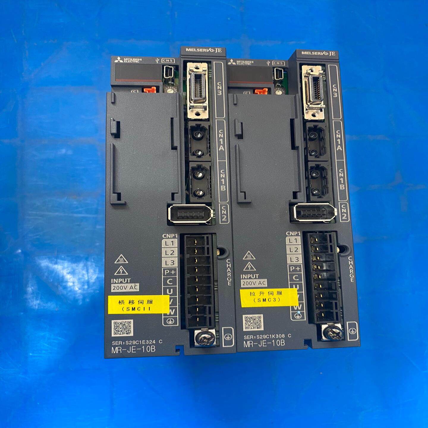 三菱伺服放大器，型号MR-JE-10B，包原装正品，实物图，{议价}