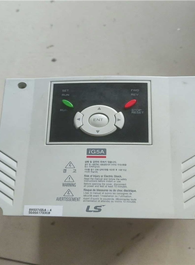 LG变频器SV037IG5A-4  380V 3.7KW已测（电子设备）
