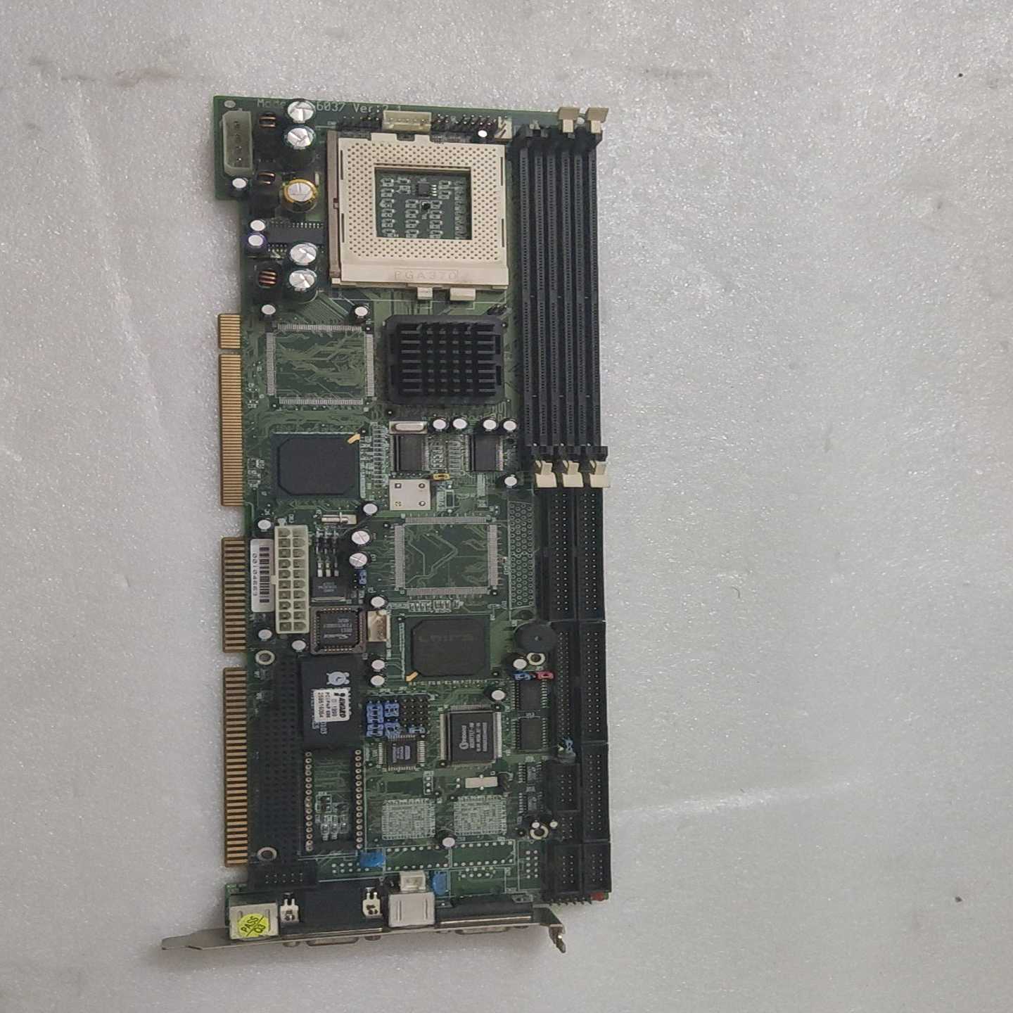 HS6037 VER:2.1 半长板卡 工业工控主板包好【鑫鑫商铺】