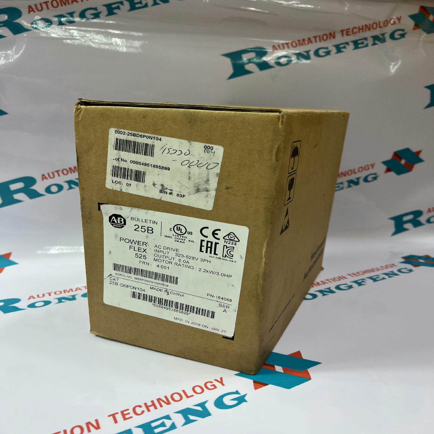 ALLEN BRADLEY 25B-D6P0N104  拍前（佳毅工控）