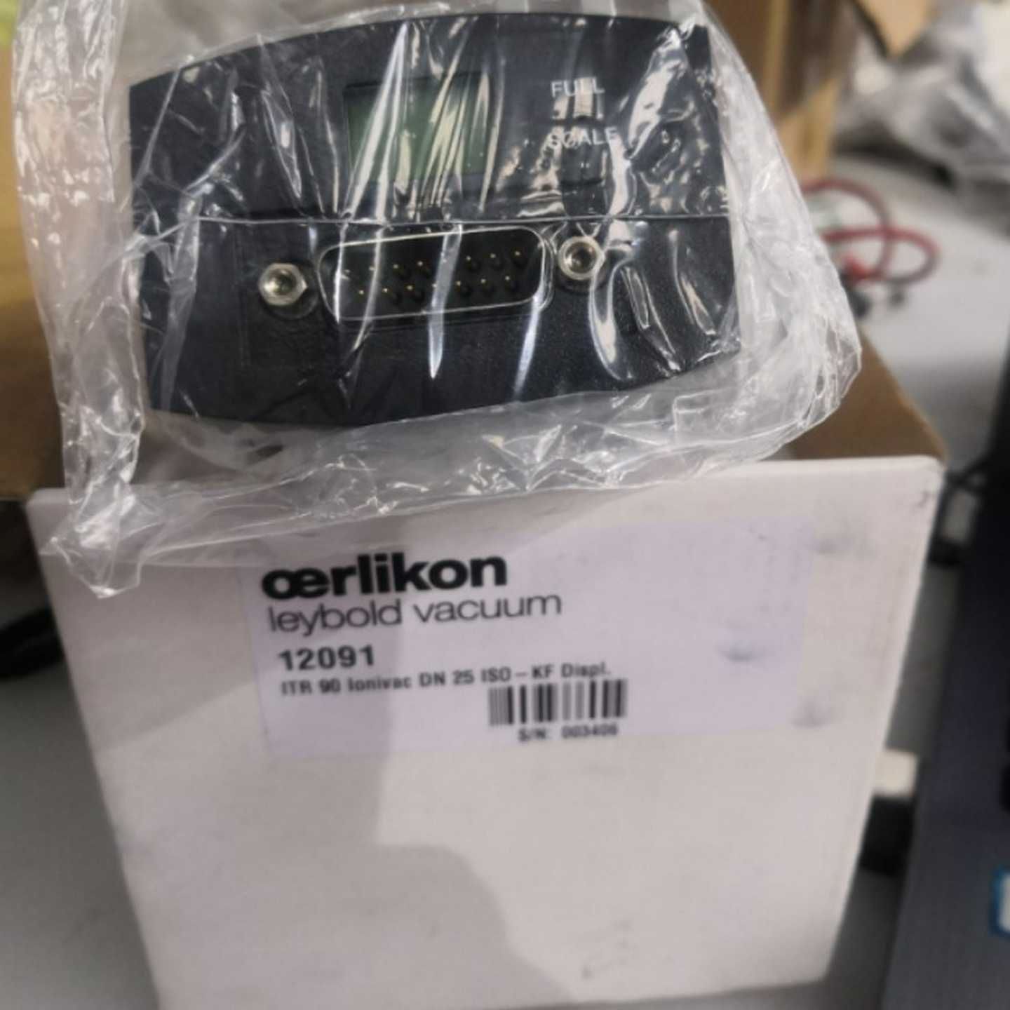 全新莱宝12091真空计ITR90 IonivacDN25 ISO-KFDispl真空显示现货