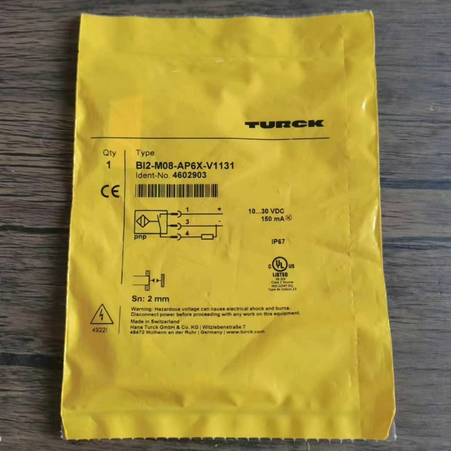 图尔克 BI2-M08-AP6X-V1131（佳毅工控）