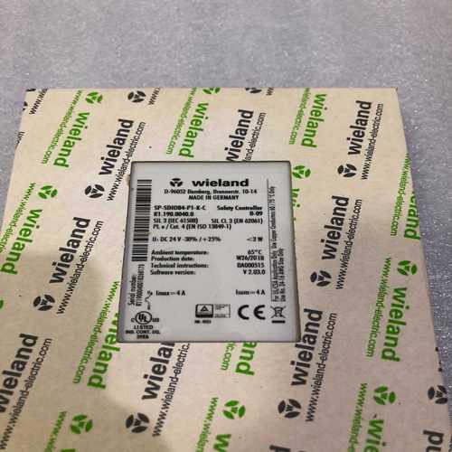 威琅WIELAND安全继电器SP-SDIO84-P1-K-【卡奥电子】