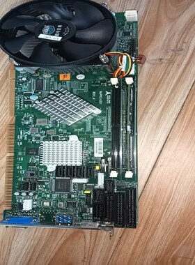 【议价】拆机凌华NUPRO-A301主板REV14带内存CPU散热