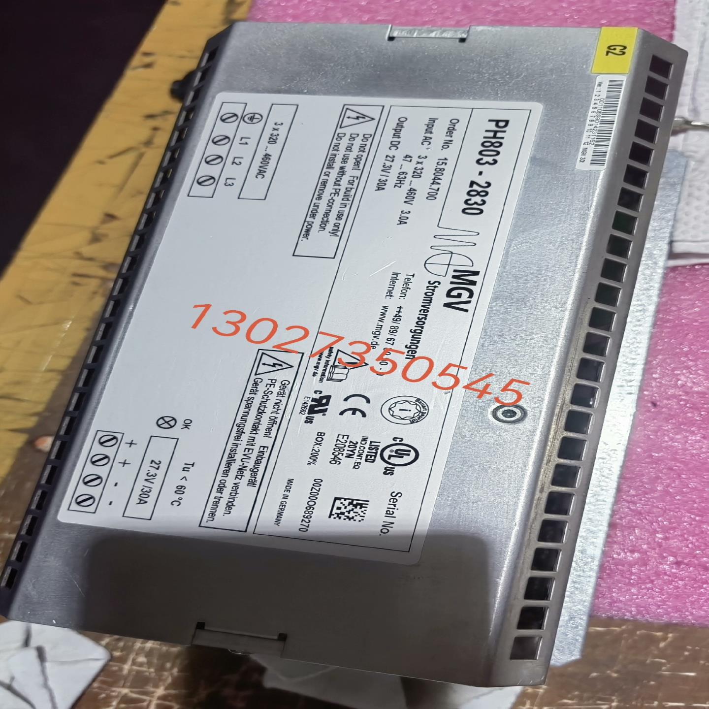 询价拍~库卡机器人电源G2PH803-2830