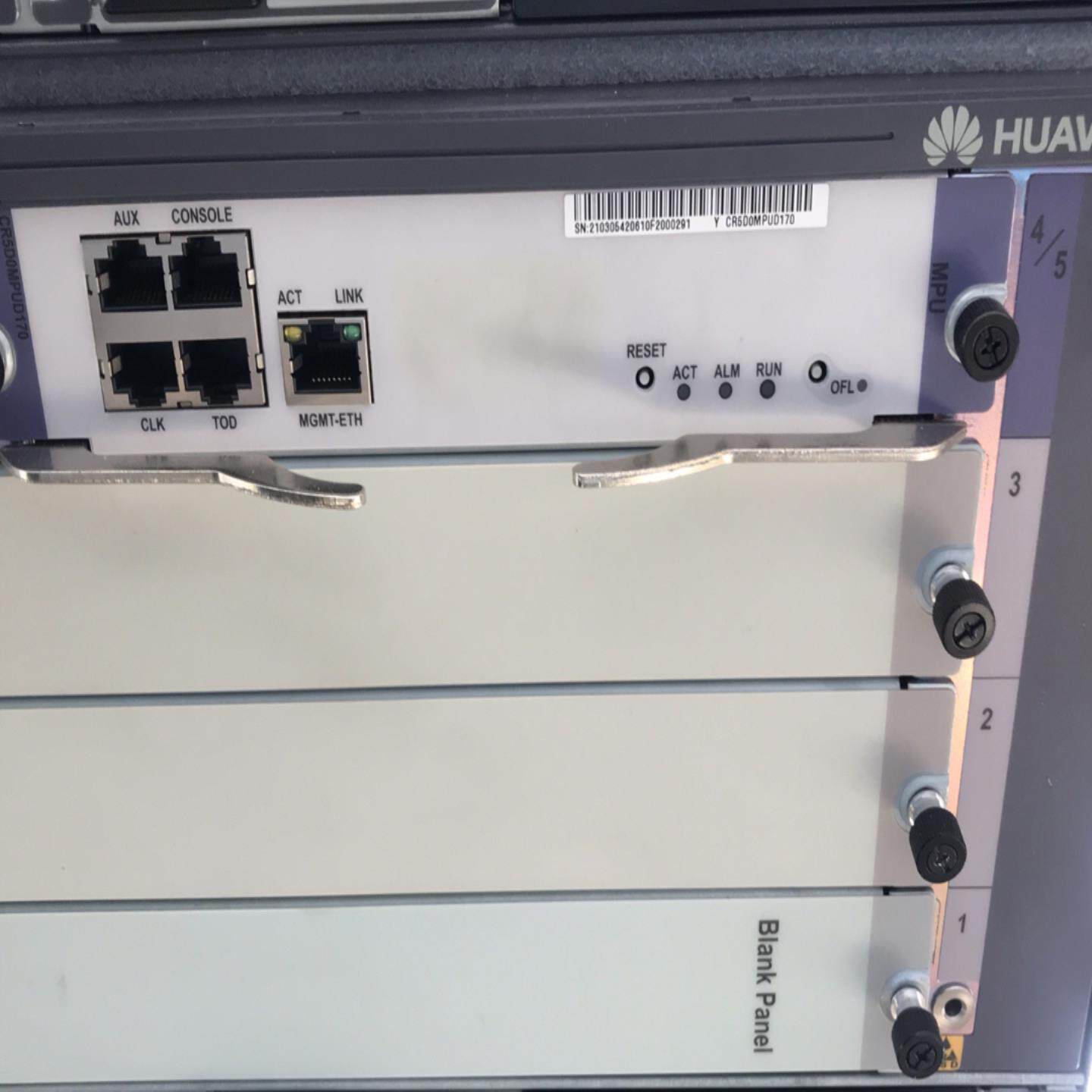 【议价】CR5D0MPUD170主处理板 NE40E主控二手充新成