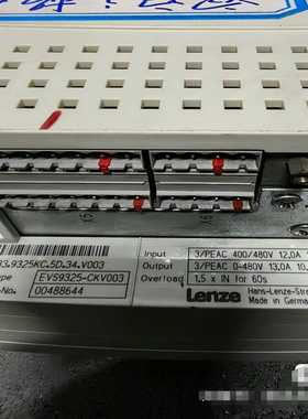 evs9325-ckv003伦茨变频器9300系列932~询价