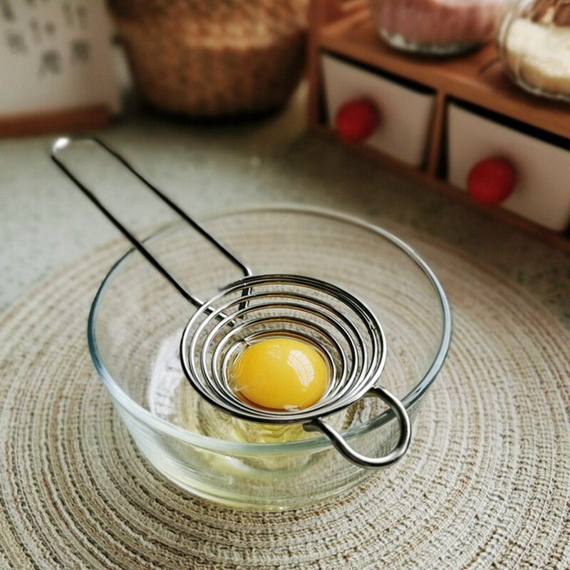 304不锈钢蛋清蛋黄分离器婴儿辅食厨房烘焙蛋液隔取分蛋过滤