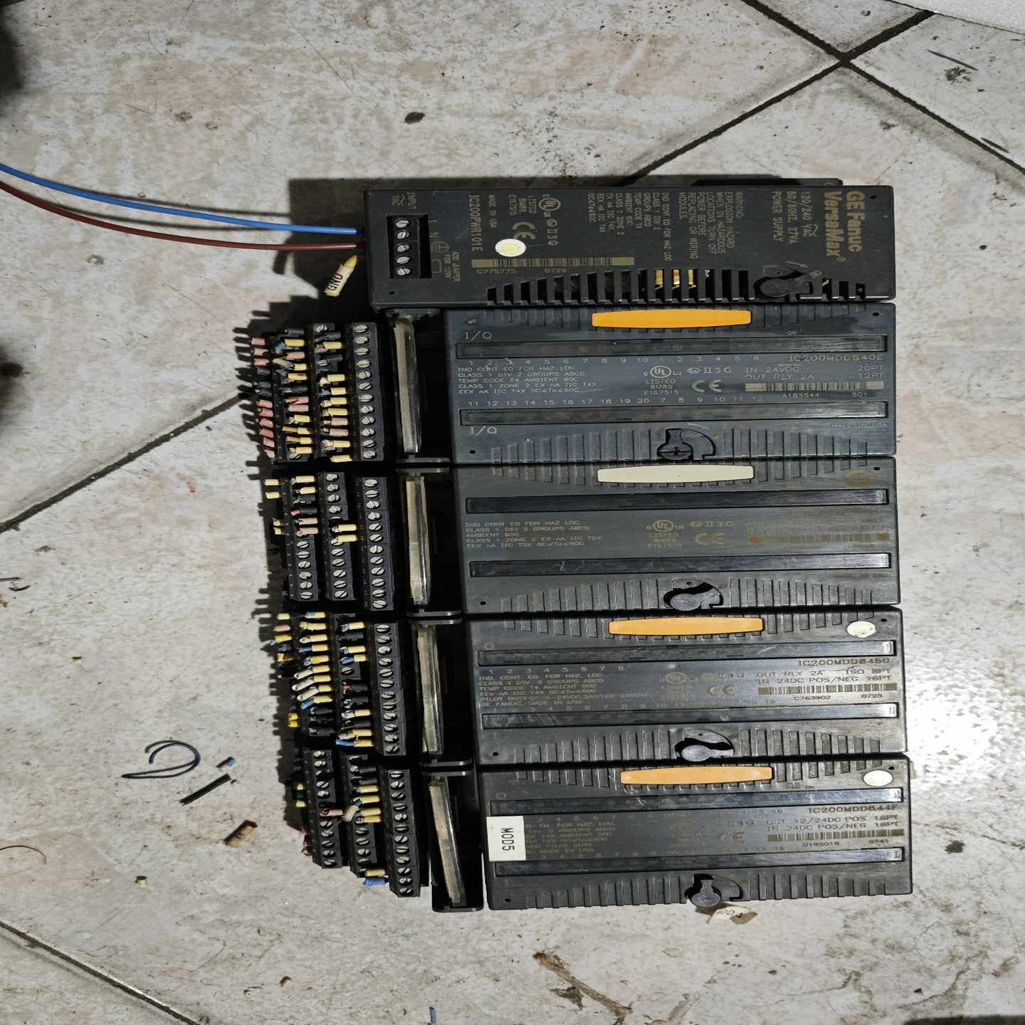 拆机GE Fanuc VersaMax PLC一套，型号多样一议价商品