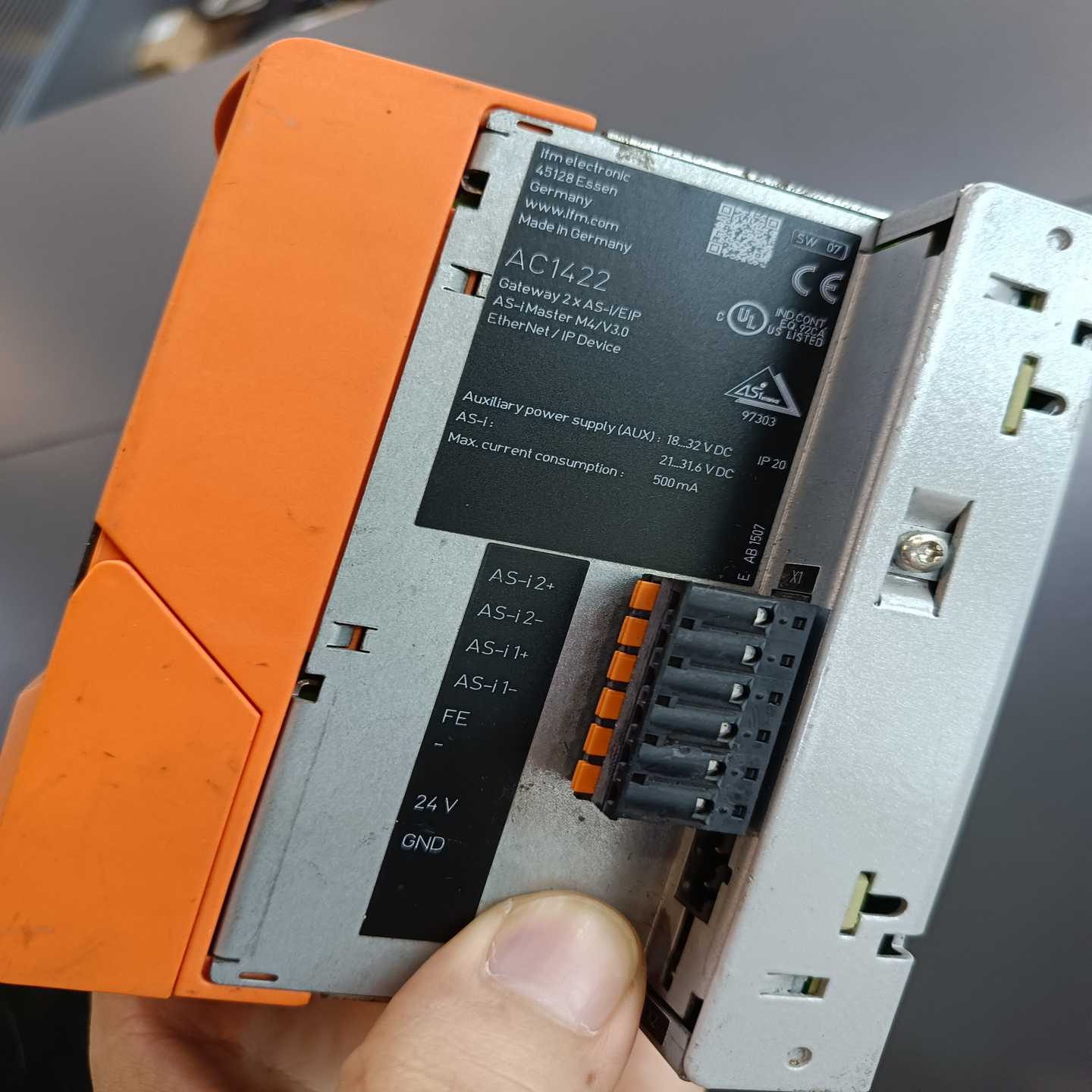 议价易福门网关AC1421/AC1422原装拆机，工程闲置。功能