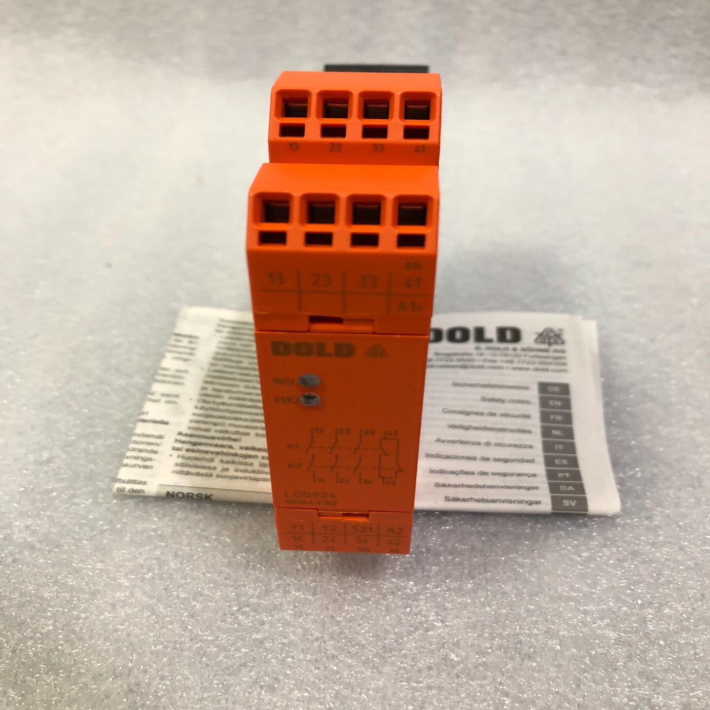 DOLD 多德安全继电器LG5924.48PC/61 24V（佳毅工控）