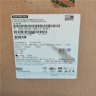 瓠子电子 6SL3210 正品 5UF1西门子全新原装 1KE17