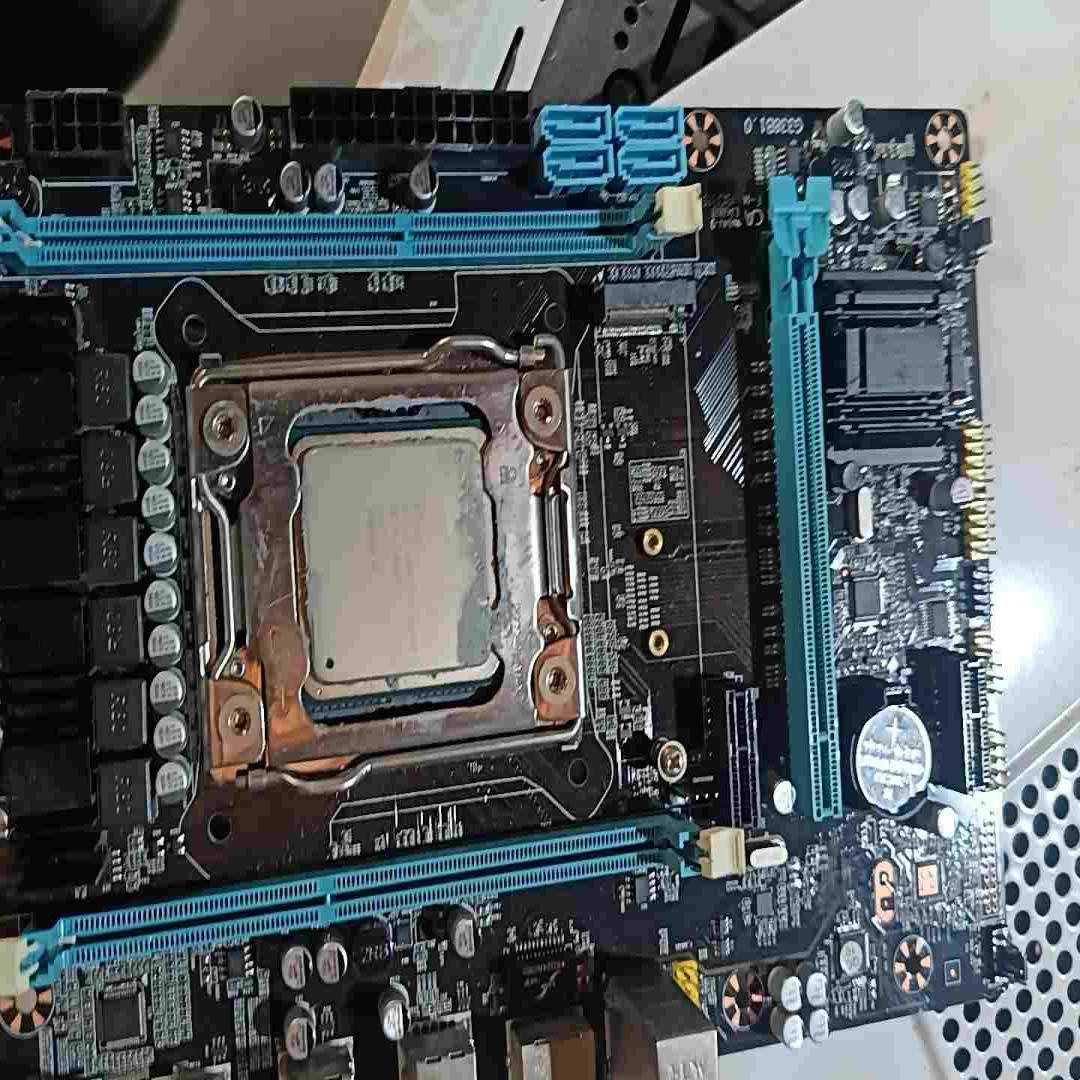 议价主板TG-X79V389加 cpuE5-2660v2