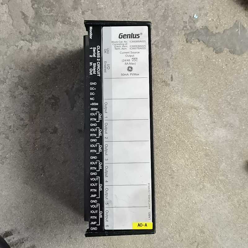班美萝GEPLC模块IC660BBA025，二手拆机包好，现货一--议价商品